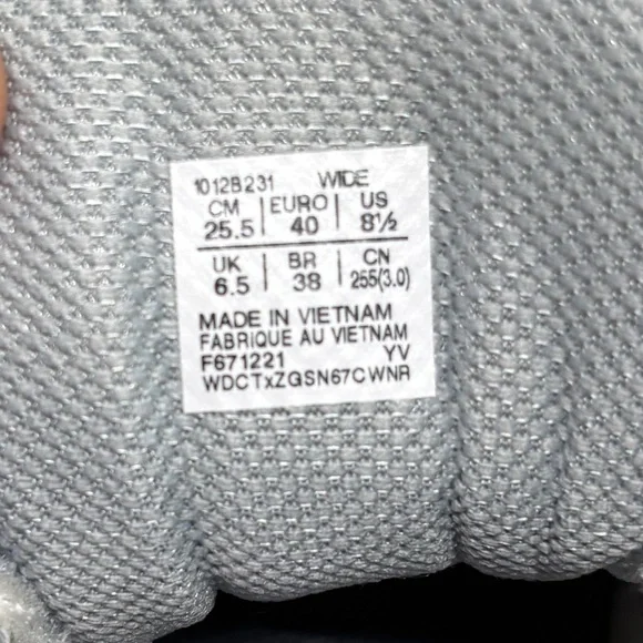 Gray Women's ASICS GEL-VENTURE 8 trail running shoes size 8.5 - Picture 10 of 10